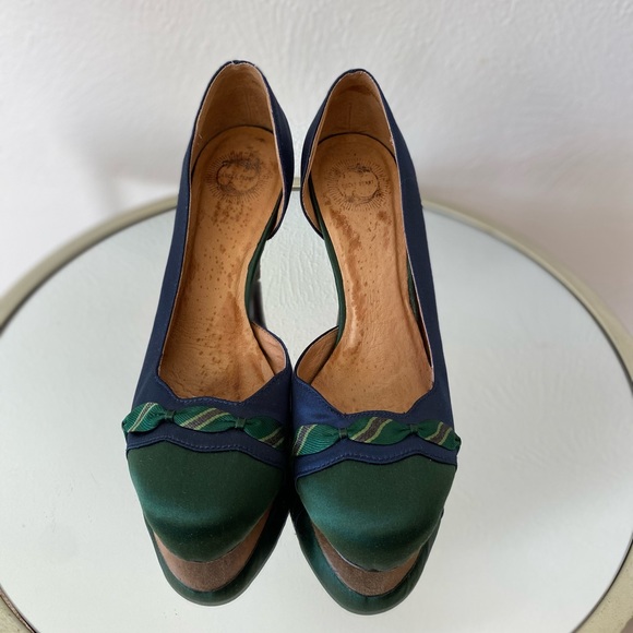Anthropologie Lucky Penny heels. Size 7M. - Picture 3 of 9